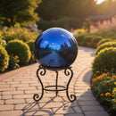 Sunnydaze 10-Inch Outdoor Glass Gazing Globe for Garden