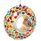 Sunnydaze Mosaic Fly-Through Hanging Bird Feeder - 6"