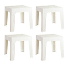 Sunnydaze Outdoor Square Plastic Adirondack Patio Side Table