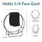 Sunnydaze Firewood Log Hoop Rack with Cover