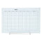 Sunnydaze Glass Whiteboard Calendar for Wall with Markers