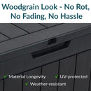 Sunnydaze Outdoor Lockable Deck Storage Box