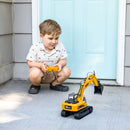 Sunnydaze Dig and Drive Light-Up Remote Control Excavator