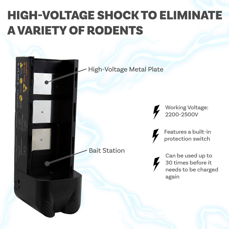 Sunnydaze Indoor Electric Humane Mouse Trap