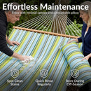 Sunnydaze 2-Person Quilted Fabric Double Hammock with Pillow