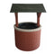 TankTop Covers Wishing Well Planter Septic Cover with Base and Roof