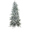 Sunnydaze Stately and Slim Artificial Christmas Tree - Unlit