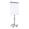 Sunnydaze Adjustable Rolling Magnetic Whiteboard with Flip Chart