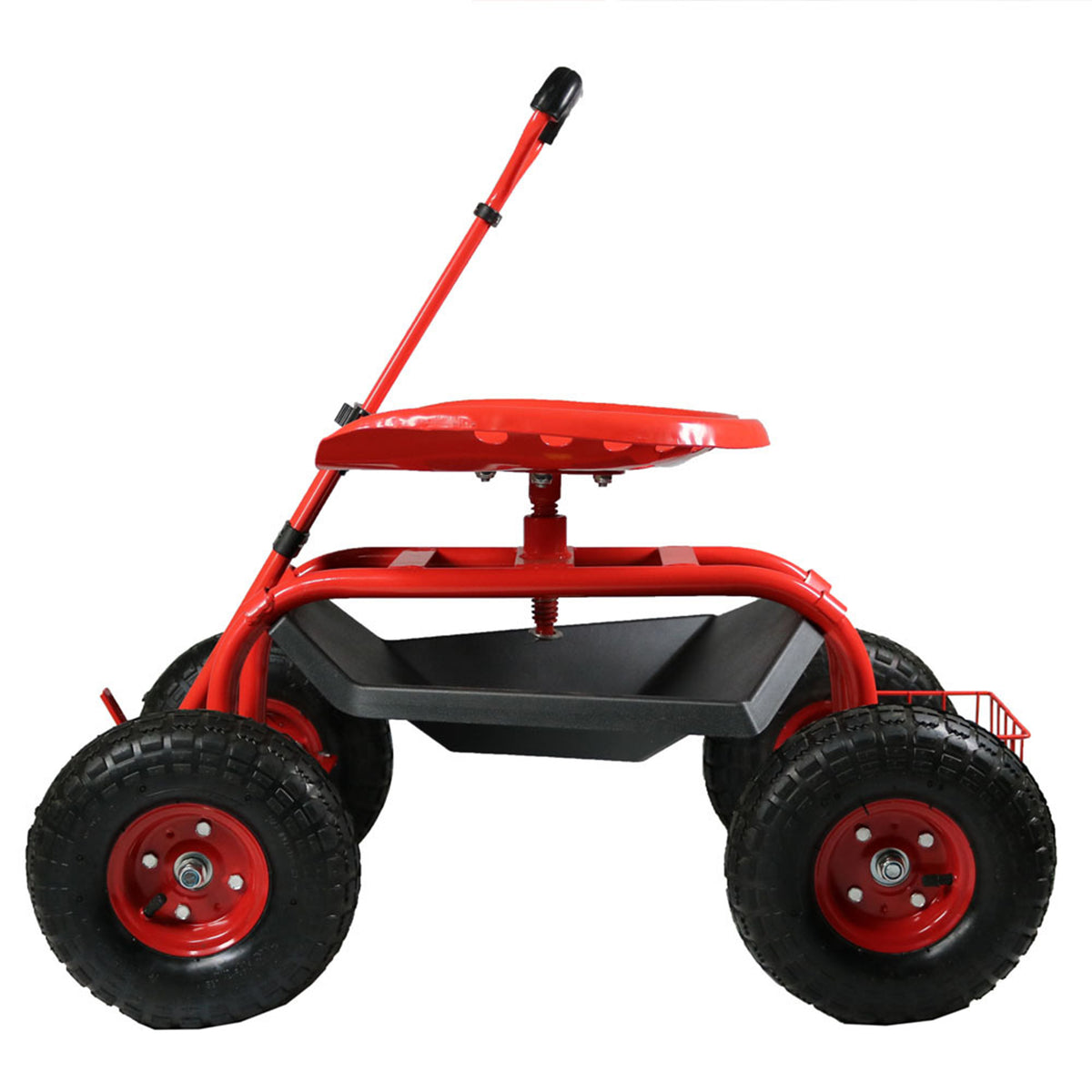 【saki toyoda様】専用・4点セット（1/2）青360g×2≪特割特価≫ Sunnydaze Rolling Garden Cart with Steering Handle and Swivel Seat