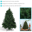 Sunnydaze Majestic Pine Artificial Unlit Christmas Tree - 6'