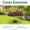 Sunnydaze Flat Artificial Landscape Rock Cover with Stakes