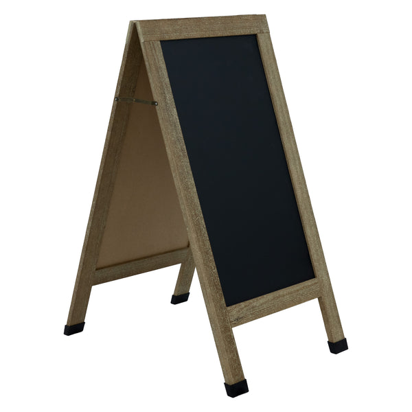 Sunnydaze 40" x 20" A-Frame Chalkboard Sign