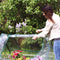 Sunnydaze Mini Greenhouse with 2 Side Doors - Clear
