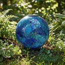 Sunnydaze 10-Inch Solar Glass Gazing Garden Globe