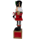 Sunnydaze Karl the Christmas Nutcracker Statue
