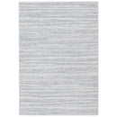 Sunnydaze Artistic Storms Indoor/Outdoor Patio Area Rug in Iced Silver