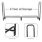 Sunnydaze Outdoor Steel Firewood Log Rack - 8'