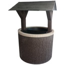 TankTop Covers Wishing Well Planter Septic Cover with Base and Roof