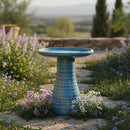 Sunnydaze Glazed Ceramic Outdoor Bird Bath