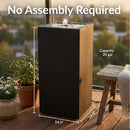 Sunnydaze Rectangle Polystone Outdoor Bubble Fountain