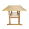 Sunnydaze Hatteras 7-Piece Outdoor Dining Set with Umbrella Hole - Patio Dining Set for 6