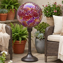 Sunnydaze 10-Inch Glass Gazing Globe for Garden or Backyard