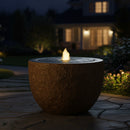 Sunnydaze Polystone Outdoor Bubble Fountain