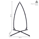 Sunnydaze Durable X-Stand for Hanging Hammock Chairs