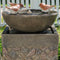 Sunnydaze 3 Bathing Birds Outdoor Bird Bath Fountain with LED Light