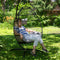 Delaney Outdoor Hanging Egg Chair with Stand and Seat Cushions