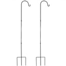 Sunnydaze Single Shepherd Hooks, Set of 2