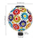 Sunnydaze Glass Mosaic Solar Garden Gazing Globe - 10"