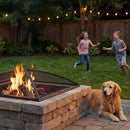 Sunnydaze Square Outdoor Fire Pit Spark Screen