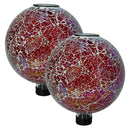 Sunnydaze 10-Inch Solar Glass Gazing Garden Globe