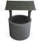 TankTop Covers Wishing Well Planter Septic Cover with Base and Roof