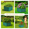 Sunnydaze 41" Steel Hexagon Raised Garden Bed
