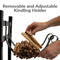 Sunnydaze Outdoor Log Storage Rack with Kindling Holder