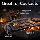 Sunnydaze Folding Camping Grill Grate
