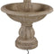 Sunnydaze 3-Tier Cornucopia Outdoor Water Fountain - 61" H