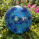 Sunnydaze Mosaic Glass Gazing Globe Ball - 10"