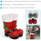 Sunnydaze Santa Boots Statue Christmas Decor - 13"