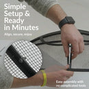 Sunnydaze Round Outdoor Fire Pit Spark Screen