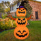 Sunnydaze 7’ Jack-O-Lantern Scarecrow Pumpkin Inflatable Halloween Decoration