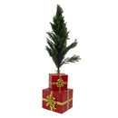 Sunnydaze Present Pile Decorative Christmas Tree Stand - xx" Tall