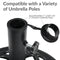 Sunnydaze Heavy-Duty Cast Iron Patio Umbrella Base Stand - 18" Diameter