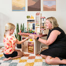 Sunnydaze Mini Meals Kitchen Playset with Sounds, Lights, and Effects