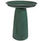 Sunnydaze Gleeful Garden Metal Outdoor Bird Bath - UV-Resistant Finish