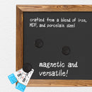 Sunnydaze 36" x 24" Magnetic Chalkboard for Wall