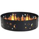 Sunnydaze Big Sky Campfire Ring, 36 Inch Diameter