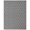 7x10 Sunnydaze Lattice Perfection Indoor Area Rug in Charcoal